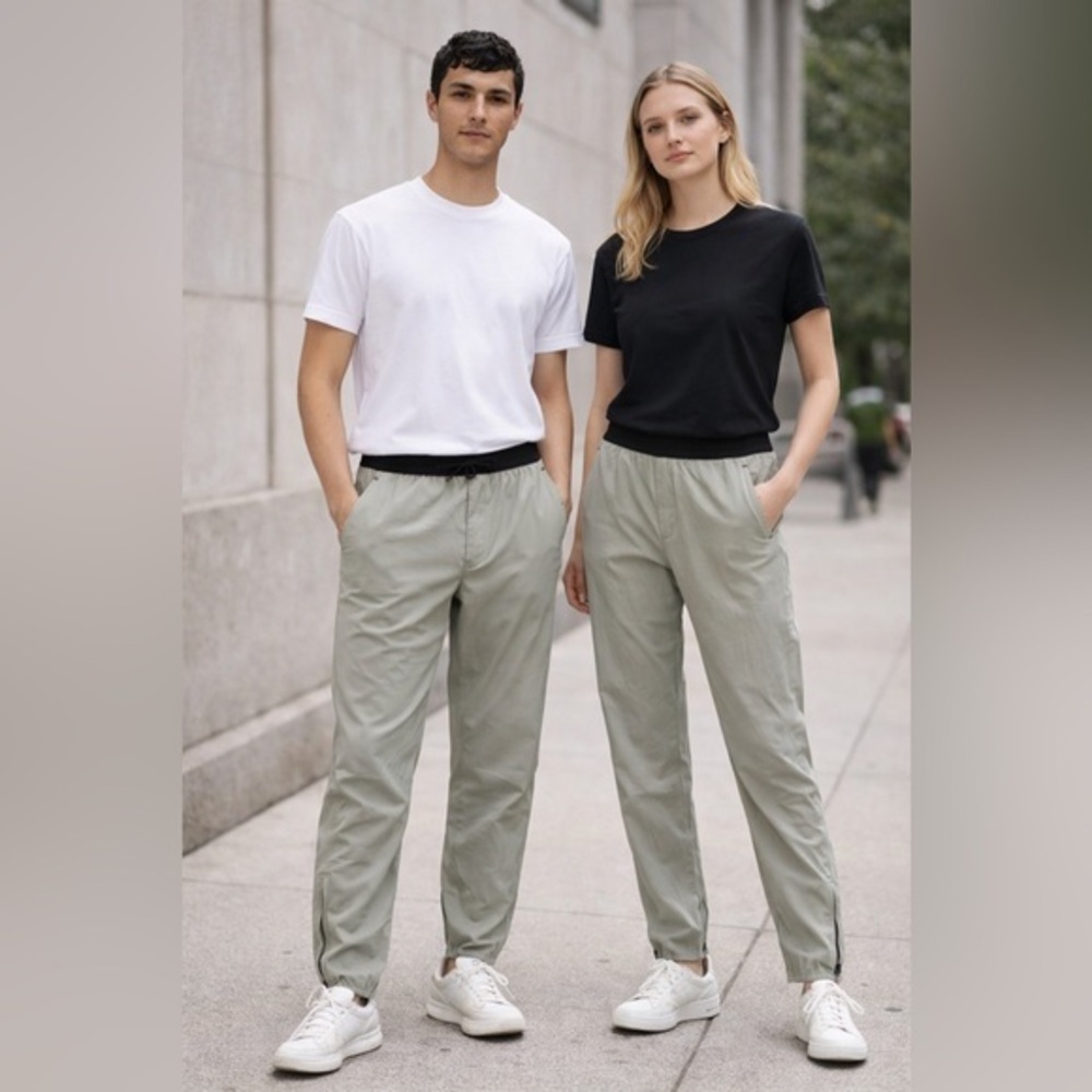Everlane Everyone Pants Unisex Frost NWT E2 (Men's XS 27/Women's S 25) NWT #2553